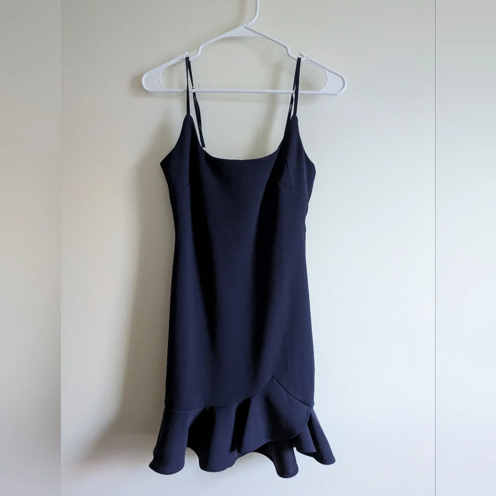 Showpo Navy Mini Dress